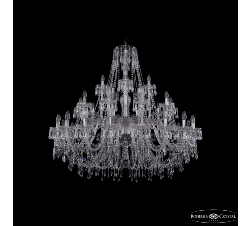 Подвесная люстра Bohemia Ivele Crystal 1403/20+10+5/460 Ni