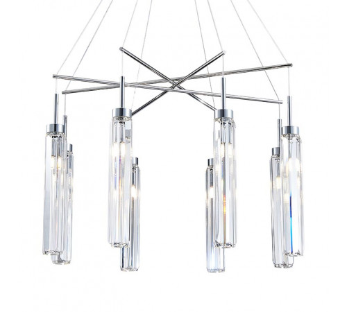 Подвесная люстра Newport 4524+4/S chrome М0066076 Подвесная люстра Newport 4524+4/S chrome М0066076