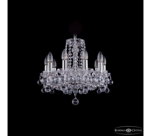 Подвесная люстра Bohemia Ivele Crystal 1402/10/141 Ni Balls Подвесная люстра Bohemia Ivele Crystal 1402/10/141 Ni Balls