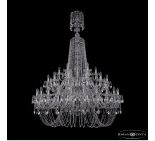 Подвесная люстра Bohemia Ivele Crystal 1402/24+12+6/460/XL-176/2d Ni