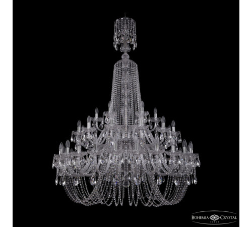 Подвесная люстра Bohemia Ivele Crystal 1402/24+12+6/460/XL-176/2d Ni Подвесная люстра Bohemia Ivele Crystal 1402/24+12+6/460/XL-176/2d Ni