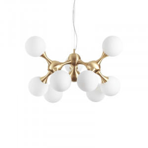 Подвесная люстра Ideal lux NODI SP9 OTTONE 241036