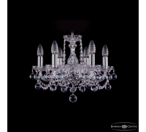 Подвесная люстра Bohemia Ivele Crystal 1402/6/141 Ni Balls Подвесная люстра Bohemia Ivele Crystal 1402/6/141 Ni Balls