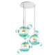 Подвесная люстра Loft IT Bolle 2027-D3 Blue