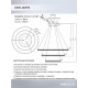 Подвесная люстра Seven Fires Morits SF5021/3P-WT