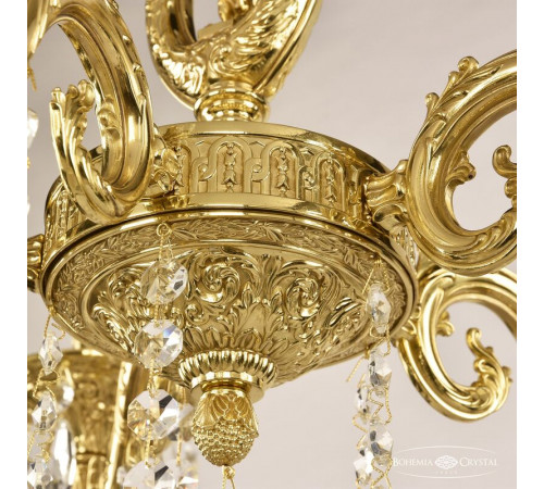 Подвесная люстра Bohemia Ivele Crystal Florence 71401/5/175 A G FA10S Подвесная люстра Bohemia Ivele Crystal Florence 71401/5/175 A G FA10S