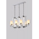 Подвесная люстра iLamp King RM6201-8P CR+CL