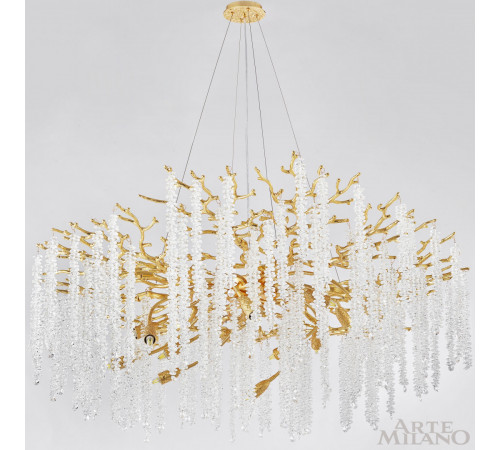 Подвесная люстра Arte Milano Milan 231901/D1000/14/A Gd Подвесная люстра Arte Milano Milan 231901/D1000/14/A Gd