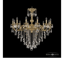 Подвесная люстра Bohemia Ivele Crystal Verona 72101/12/360 B G