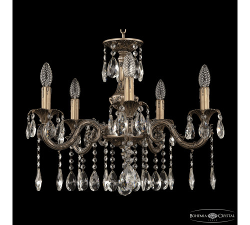 Подвесная люстра Bohemia Ivele Crystal AL79101/5/175 A SGB Подвесная люстра Bohemia Ivele Crystal AL79101/5/175 A SGB