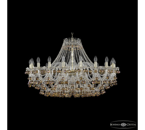 Подвесная люстра Bohemia Ivele Crystal 1409/20/400 G K777 Подвесная люстра Bohemia Ivele Crystal 1409/20/400 G K777