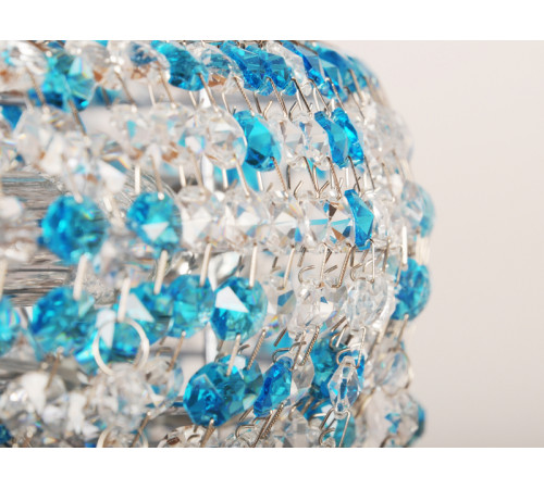 Подвесная люстра Abrasax L.8301/8 BLUE Подвесная люстра Abrasax L.8301/8 BLUE