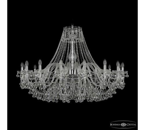 Подвесная люстра Bohemia Ivele Crystal 1409/16/460 Ni Подвесная люстра Bohemia Ivele Crystal 1409/16/460 Ni