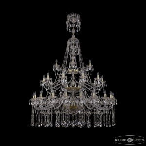 Подвесная люстра Bohemia Ivele Crystal 1413/20+10+5/530/XL-201/3d G