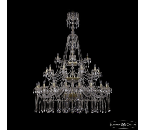 Подвесная люстра Bohemia Ivele Crystal 1413/20+10+5/530/XL-201/3d G