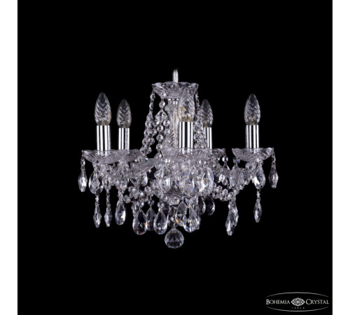 Подвесная люстра Bohemia Ivele Crystal 1413/5/141 Ni Подвесная люстра Bohemia Ivele Crystal 1413/5/141 Ni