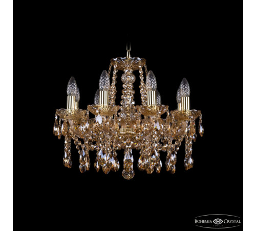 Подвесная люстра Bohemia Ivele Crystal 1413/8/165 G M721 Подвесная люстра Bohemia Ivele Crystal 1413/8/165 G M721