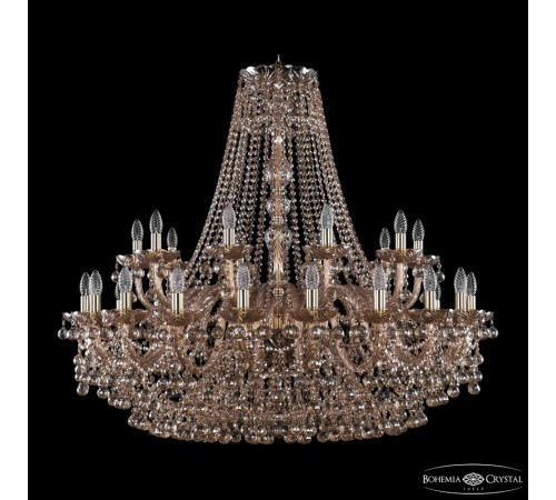 Подвесная люстра Bohemia Ivele Crystal 1409/20+10/400 G M721 Подвесная люстра Bohemia Ivele Crystal 1409/20+10/400 G M721