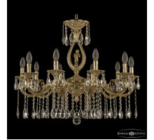 Подвесная люстра Bohemia Ivele Crystal Verona 72401/10/250 A G FA4M