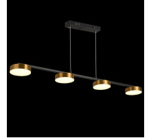 Подвесная люстра Natali Kovaltseva LED LAMPS 81101/4C GOLD BLACK Подвесная люстра Natali Kovaltseva LED LAMPS 81101/4C GOLD BLACK