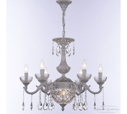 Подвесная люстра Bohemia Ivele Crystal AL78101P/6/175 A WMN P Clear/M-1F Подвесная люстра Bohemia Ivele Crystal AL78101P/6/175 A WMN P Clear/M-1F