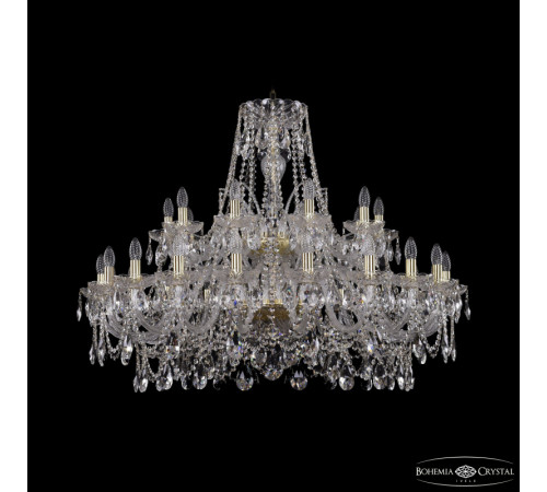 Подвесная люстра Bohemia Ivele Crystal 1411/20+10/400/2d G Подвесная люстра Bohemia Ivele Crystal 1411/20+10/400/2d G