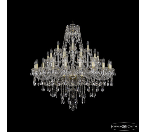 Подвесная люстра Bohemia Ivele Crystal 1415/20+10+5/360 G Подвесная люстра Bohemia Ivele Crystal 1415/20+10+5/360 G