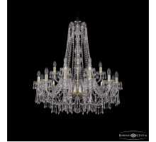 Подвесная люстра Bohemia Ivele Crystal 1403/12+6/300/h-95 G
