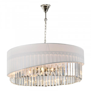 Подвесная люстра iLamp Casa P9508-6 Nickel