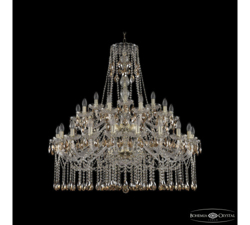 Подвесная люстра Bohemia Ivele Crystal 1413/20+10+5/400/2d G K721