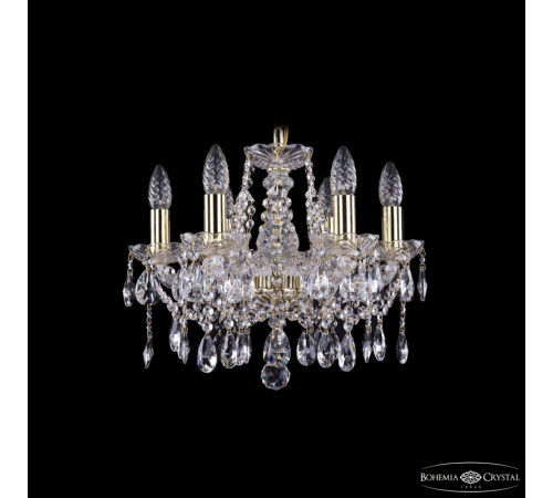 Подвесная люстра Bohemia Ivele Crystal 1413/6/141 G Подвесная люстра Bohemia Ivele Crystal 1413/6/141 G