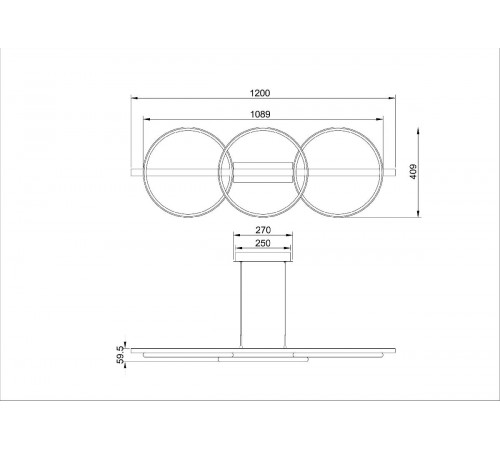 Подвесная люстра Arte Lamp Fluido A3913SP-24BK Подвесная люстра Arte Lamp Fluido A3913SP-24BK
