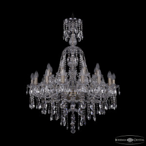 Подвесная люстра Bohemia Ivele Crystal 1415/16+8/300/XL-106 Pa