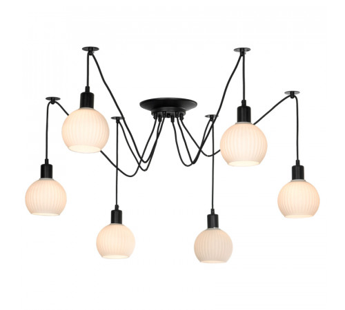 Подвесная люстра Lussole Loft Shirley LSP-8439 Подвесная люстра Lussole Loft Shirley LSP-8439