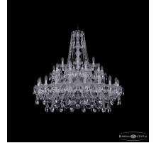 Подвесная люстра Bohemia Ivele Crystal 1411/20+10+5/400/2d Ni