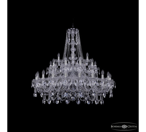 Подвесная люстра Bohemia Ivele Crystal 1411/20+10+5/400/2d Ni Подвесная люстра Bohemia Ivele Crystal 1411/20+10+5/400/2d Ni