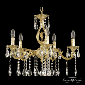 Подвесная люстра Bohemia Ivele Crystal Verona 72401/5/175 A G FA5S