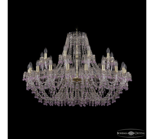 Подвесная люстра Bohemia Ivele Crystal 1410/20+10/400 G V7010 Подвесная люстра Bohemia Ivele Crystal 1410/20+10/400 G V7010