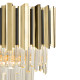 Подвесная люстра Natali Kovaltseva DELTA II 81449/10C GOLD