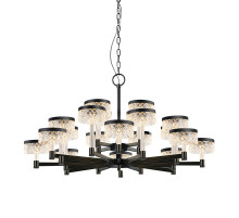 Подвесная люстра Delight Collection MD21020075 MD21020075-20A matt black
