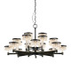 Подвесная люстра Delight Collection MD21020075 MD21020075-20A matt black