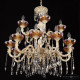 Подвесная люстра Bohemia Ivele Crystal AL79101/10+5/250/2D A WMG P Shampan/M-1G