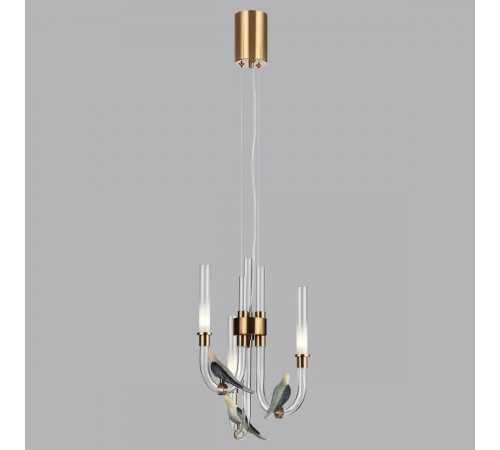 Подвесная люстра Odeon Light Lark L-vision 5431/6L Подвесная люстра Odeon Light Lark L-vision 5431/6L