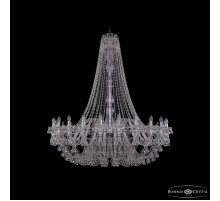 Подвесная люстра Bohemia Ivele Crystal 1409/24/530/h-160 Ni