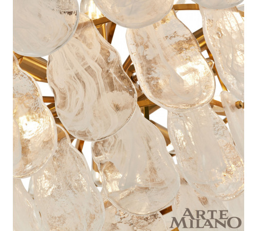 Подвесная люстра Arte Milano 2853.D750.H390.E14.18 G Подвесная люстра Arte Milano 2853.D750.H390.E14.18 G