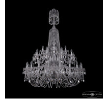 Подвесная люстра Bohemia Ivele Crystal 1402/20+10+5/400/XL-160/2d Ni