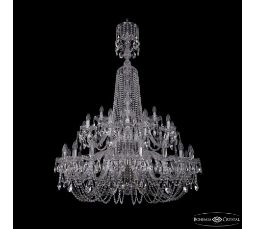 Подвесная люстра Bohemia Ivele Crystal 1402/20+10+5/400/XL-160/2d Ni Подвесная люстра Bohemia Ivele Crystal 1402/20+10+5/400/XL-160/2d Ni
