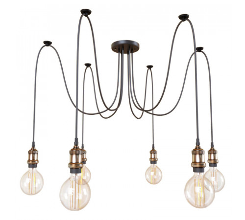 Люстра-паук LOFT IT Spider Loft1162A/6 Люстра-паук LOFT IT Spider Loft1162A/6