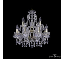 Подвесная люстра Bohemia Ivele Crystal 1403/8+4/160/2d G