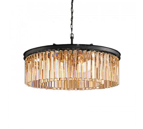 Подвесная люстра DeLight Collection 1920s Odeon 9513P/600R black/amber Подвесная люстра DeLight Collection 1920s Odeon 9513P/600R black/amber